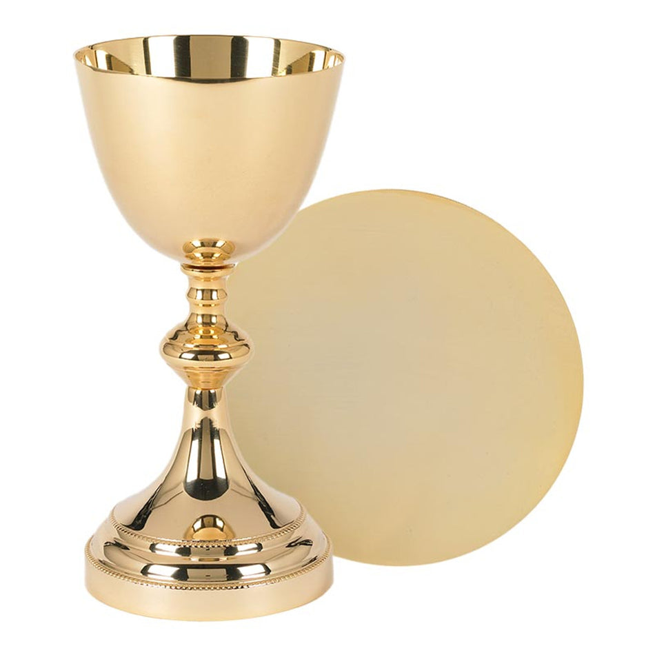 Classic Chapel Chalice & Paten Set