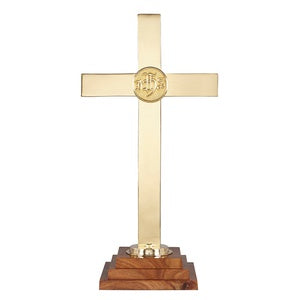 Chapel Altar Cross with IHS Emblem