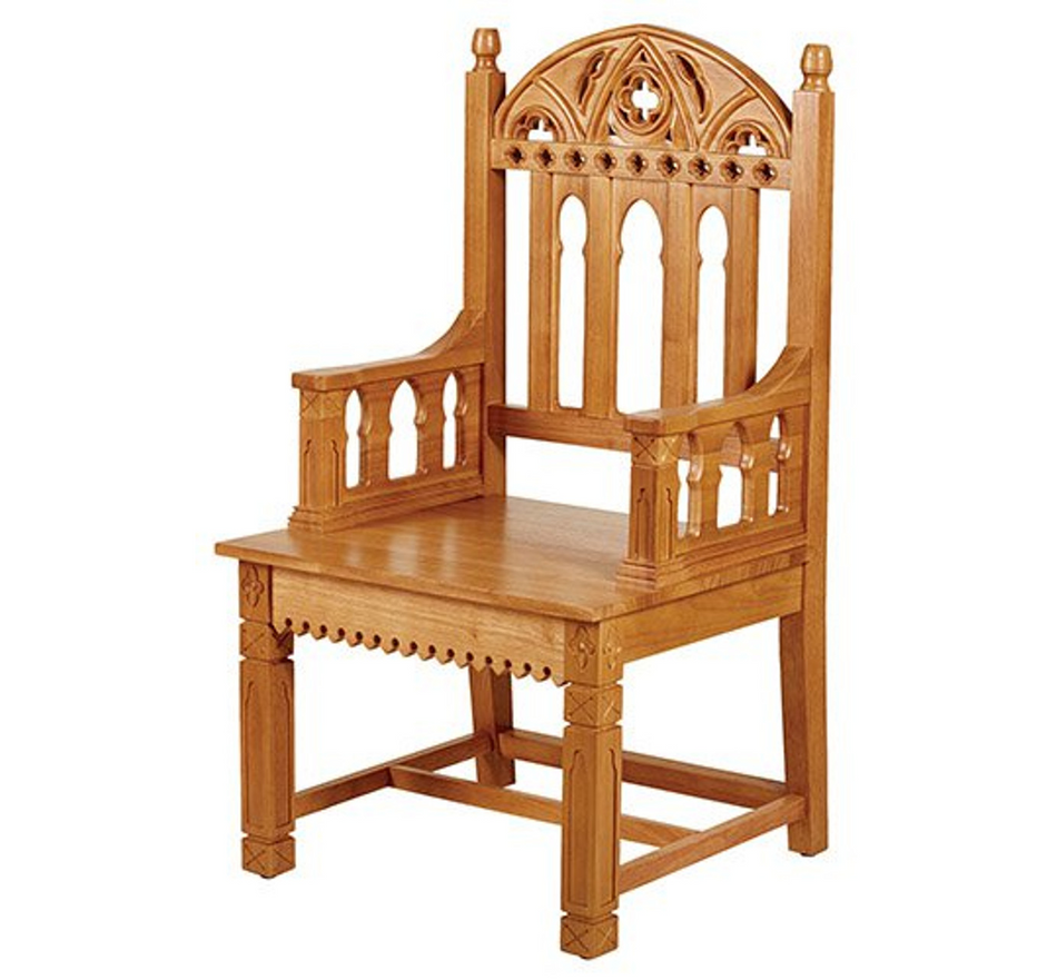 Gothic Celebrant Chair