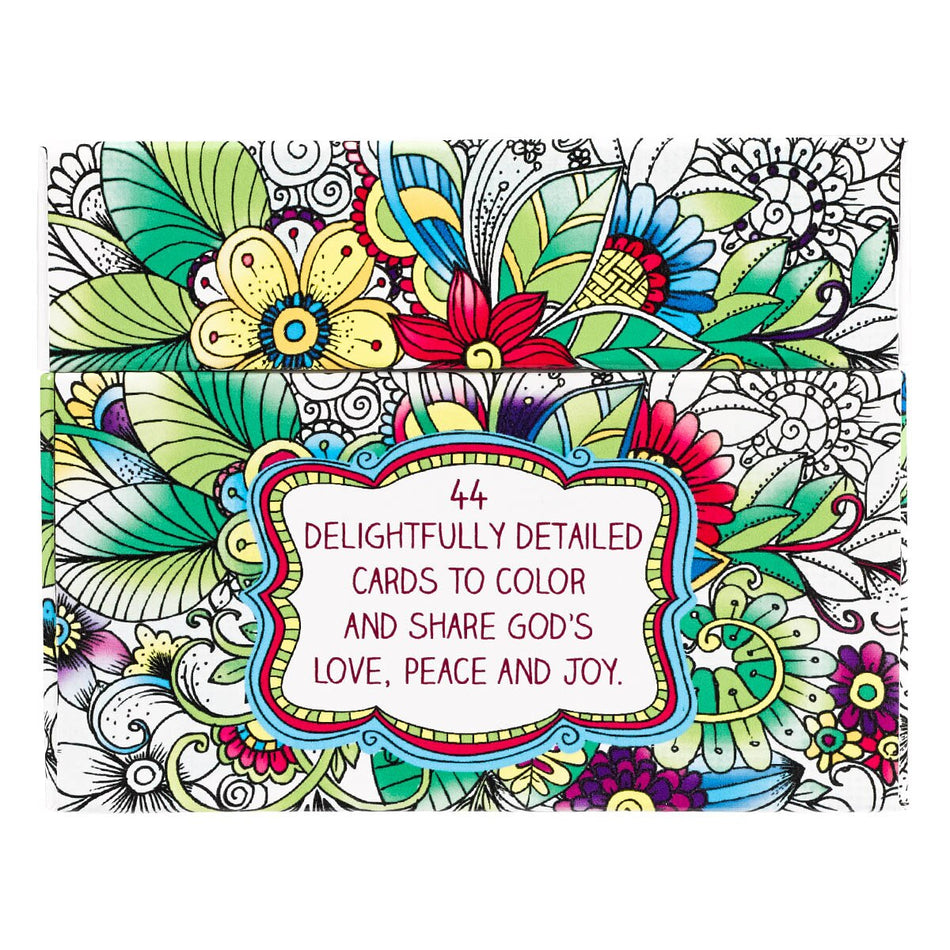 Creative Expressions Coloring Cards by Christian Art Gifts, product view 2