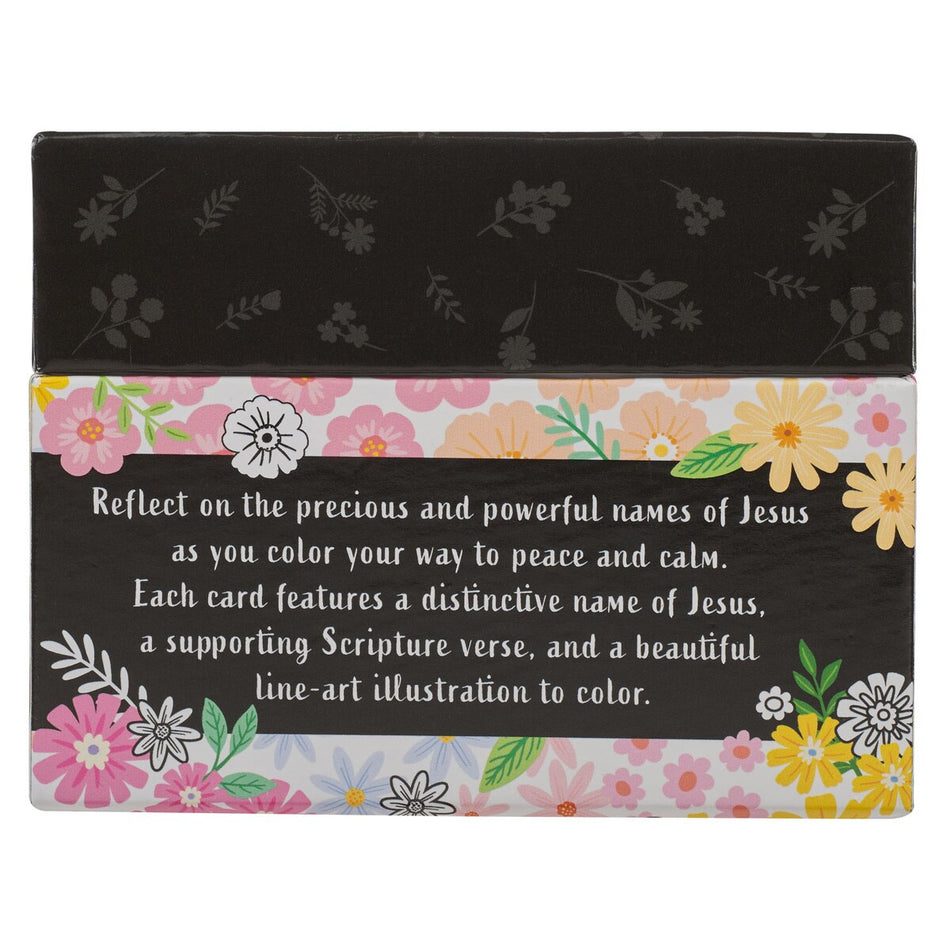 Coloring the Names of Jesus Boxed Cards by Christian Art Gifts, product view 2