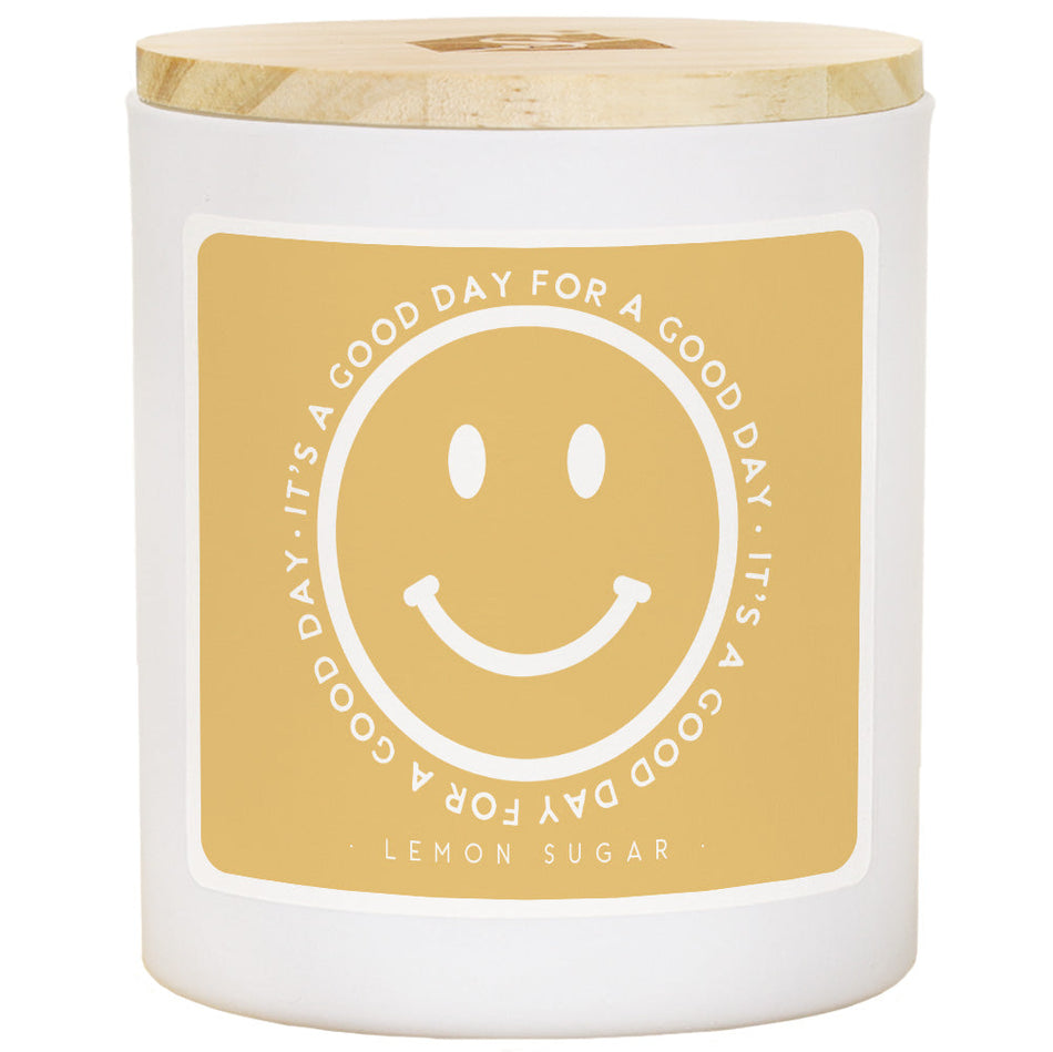 Good Day Smiley Soy-Based Candle by Anchor Christian Distributors