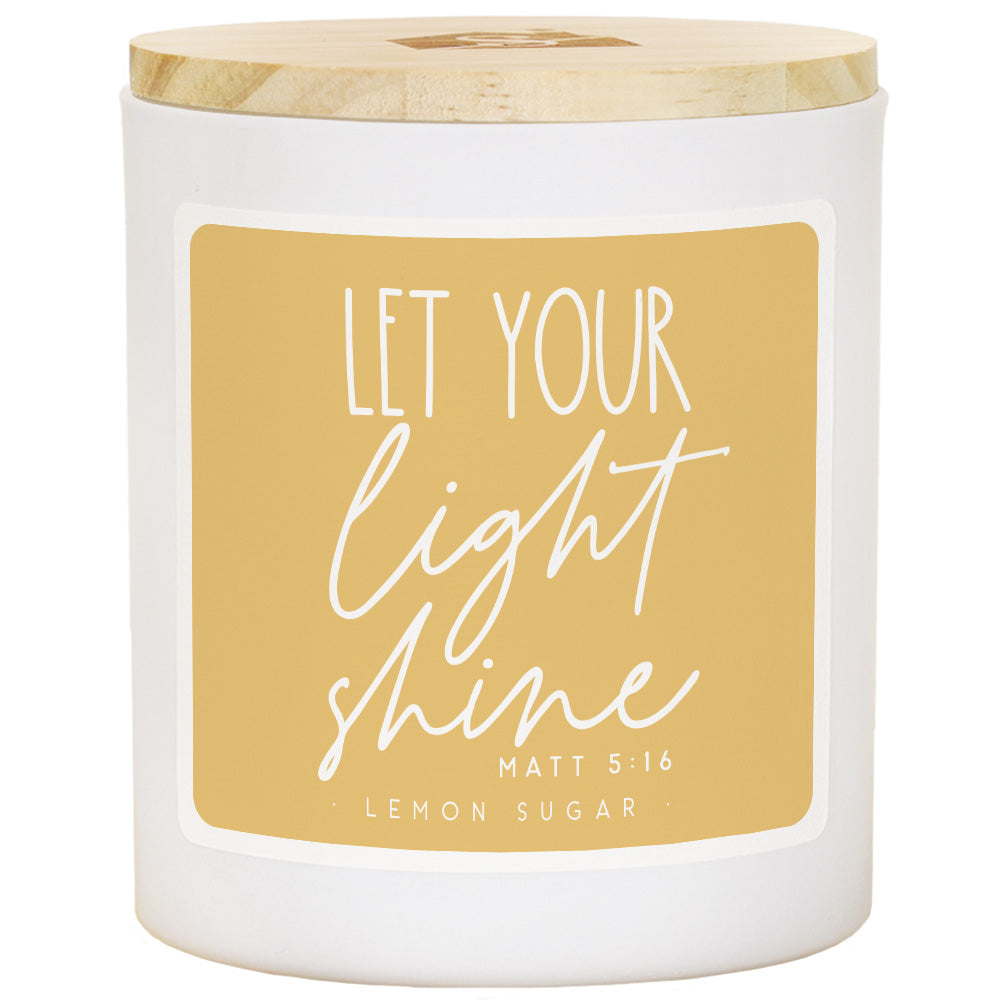 Light Shine Faith Soy-Based Candle by Anchor Christian Distributors