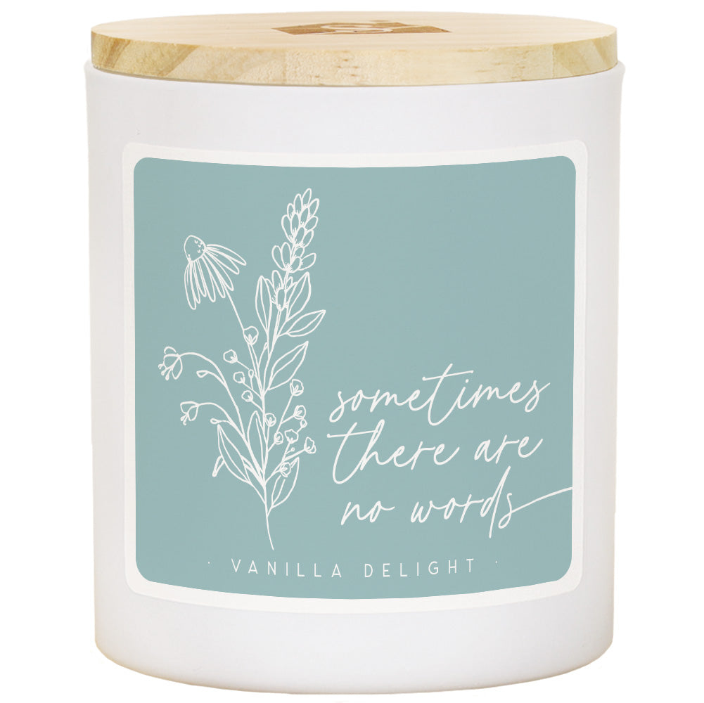 No Words Memorial Soy-Based Candle by Anchor Christian Distributors