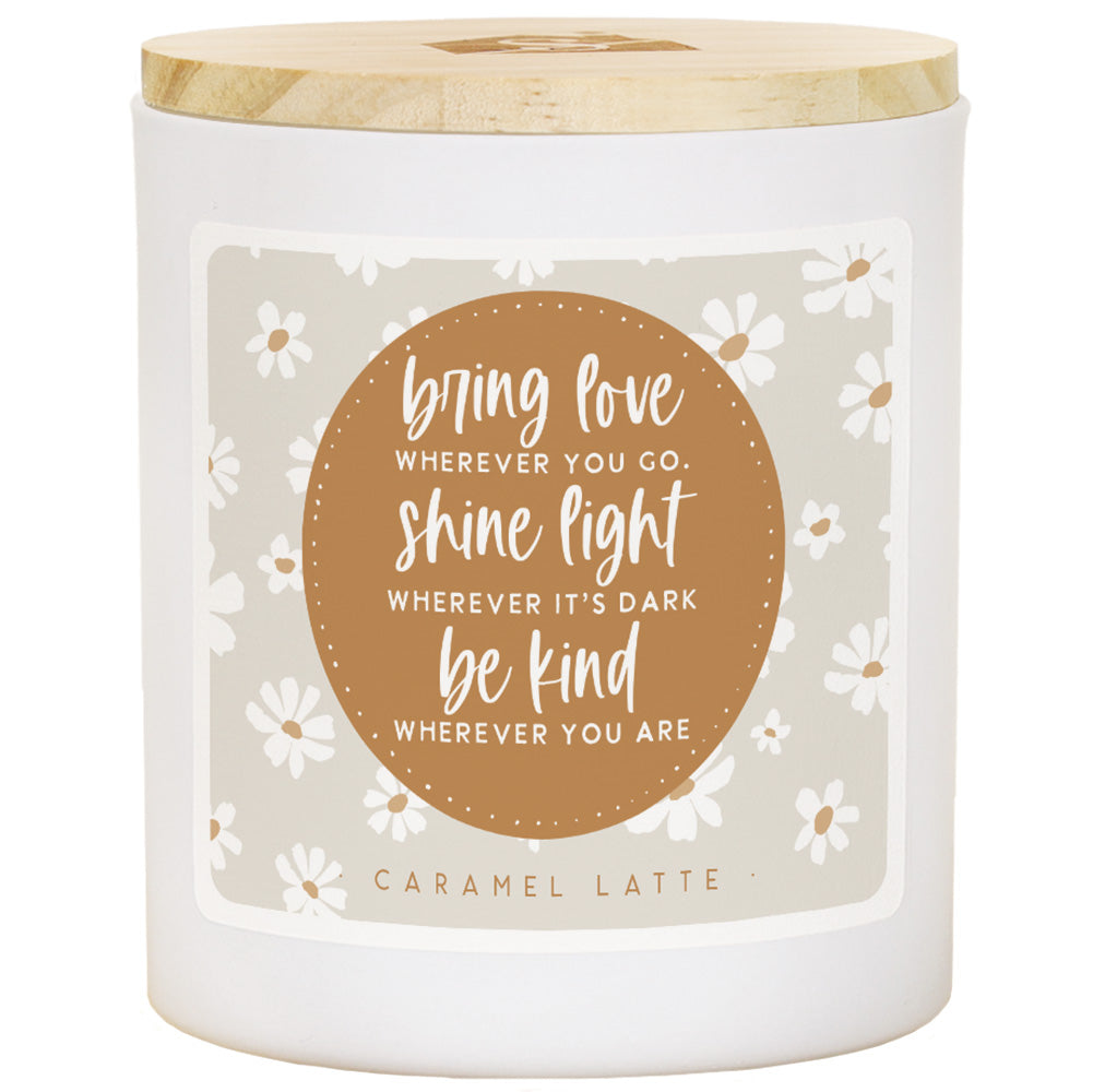 Bring Love Daisies Soy-Based Candle by Anchor Christian Distributors