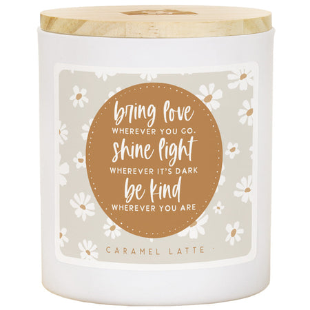 Bring Love Daisies Soy-Based Candle by Anchor Christian Distributors