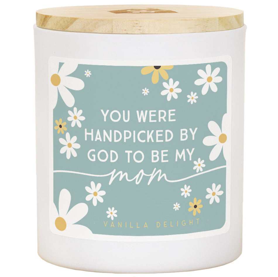 Handpicked By God Mom Gift Soy-Based Candle by Anchor Christian Distributors