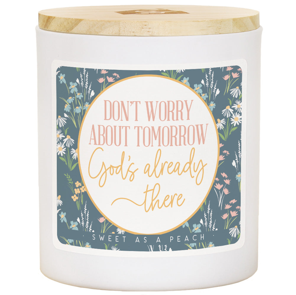 Worry About Tomorrow Faith Soy-Based Candle by Anchor Christian Distributors