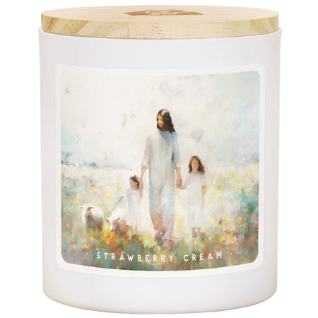Jesus Children Art Faith Soy-Based Candle by Anchor Christian Distributors