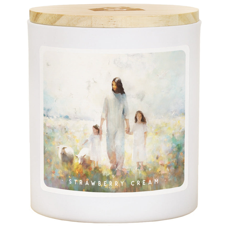 Jesus Children Art Faith Soy-Based Candle by Anchor Christian Distributors