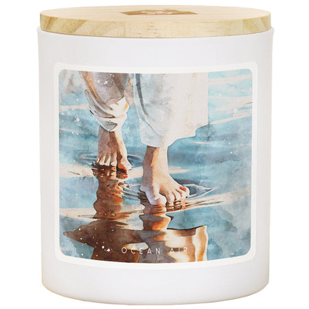 Jesus On Water Faith Soy-Based Candle by Anchor Christian Distributors