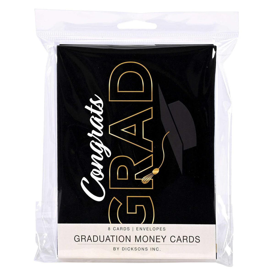 8 Count Gift Card Set With Envelopes Christian Graduation Stationary 6.25 x 4.5 by Dicksons