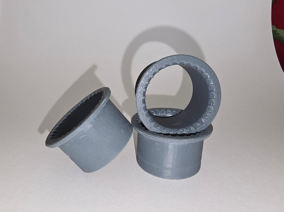 Communion Cup Holder Insert (Silencer) | Deluxe Easy-Release Ridged Rim | Single or 100-Pack