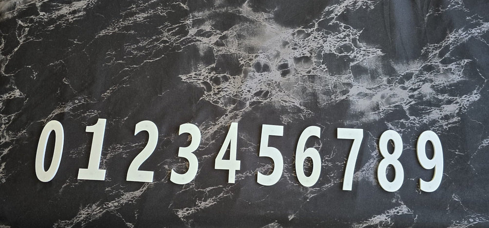 5-Inch Magnetic Hymn Board Numbers | Embedded Magnets