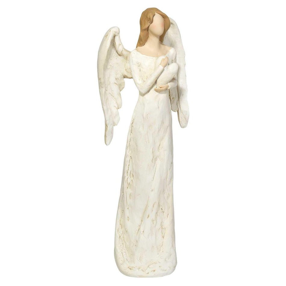 Angel with Heart Resin 12"H by Dicksons, product view 2