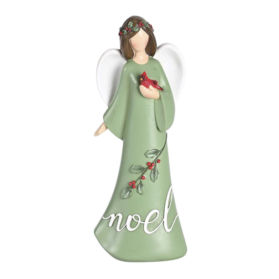 Christmas Tabletop Figurine Festive Holiday Décor 3.5 x 9.75 Inch Resin Angel by Dicksons