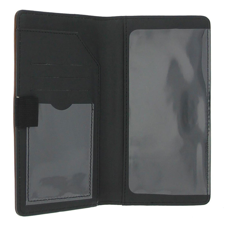 Be Still Purple Faux Leather Checkbook Cover - Psalm 46:10 by Christian Art Gifts, product view 2