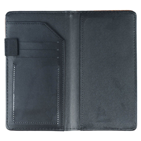 All Things Honey-brown Faux Leather Checkbook Wallet - Philippians 4:13 by Christian Art Gifts, product view 3