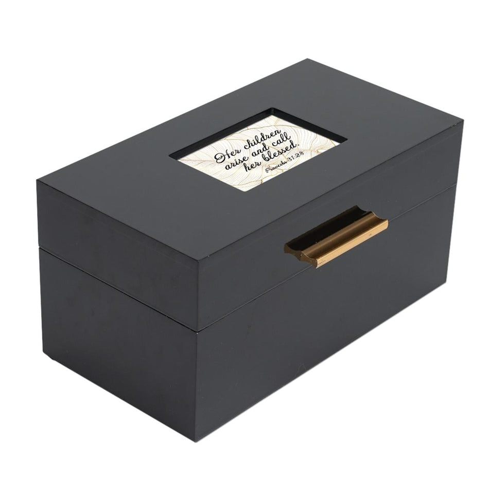 Keepsake Box Her Children Arise Black by Dicksons