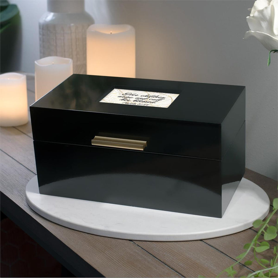 Keepsake Box Her Children Arise Black by Dicksons, product view 2