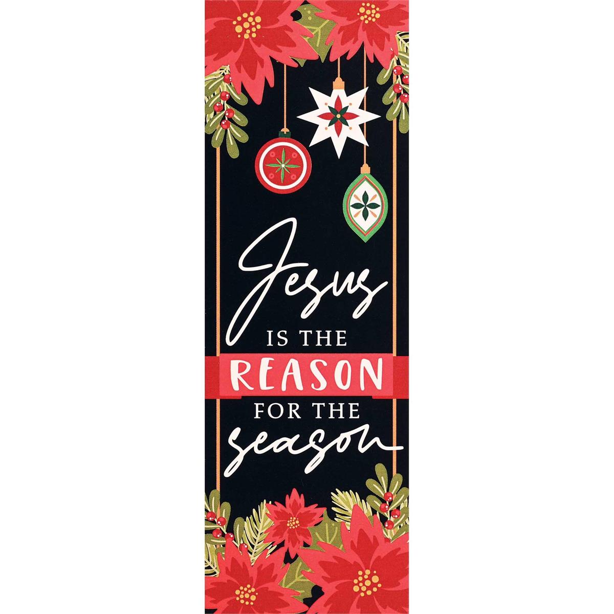 Reason for The Season 6.5 Inch Paper Christmas Keepsake Bookmark Pack of 12 by Dicksons