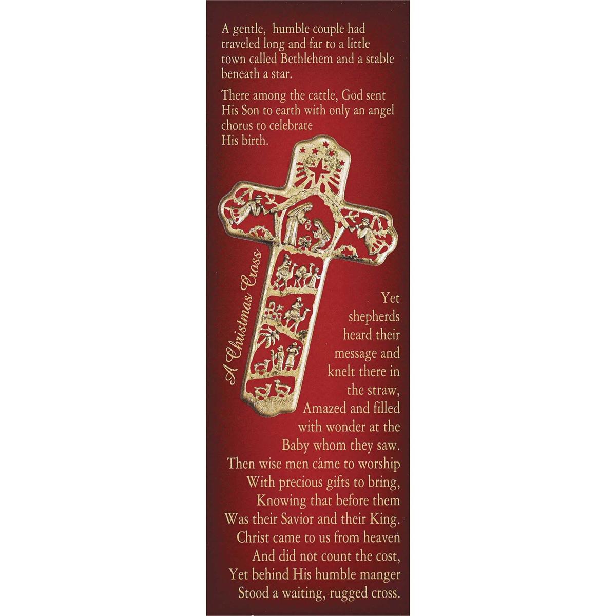 Packaged Bookmarks A Christmas Cross by Dicksons, product view 3