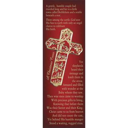 Packaged Bookmarks A Christmas Cross by Dicksons, product view 3