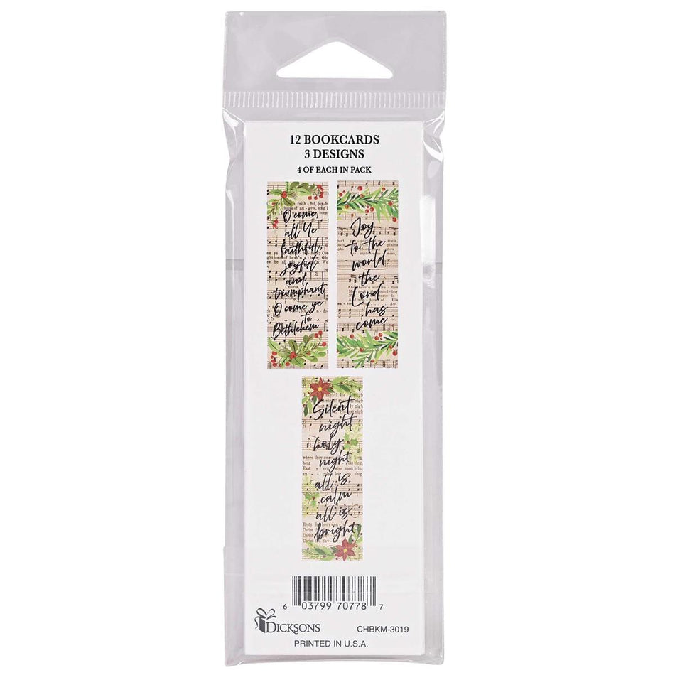 Packaged Bookmark Hymns Of Christmas by Dicksons, product view 2