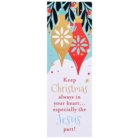 Packaged Bookmark Keep Christmas Heart by Dicksons