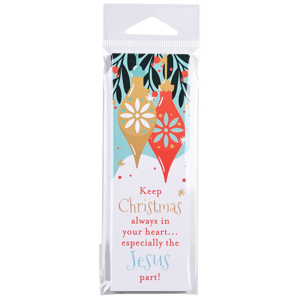 Packaged Bookmark Keep Christmas Heart by Dicksons, product view 2