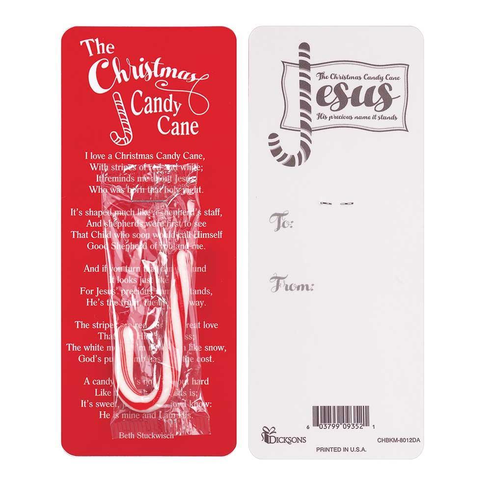 Christmas Bookmark Candy Cane Refill by Dicksons
