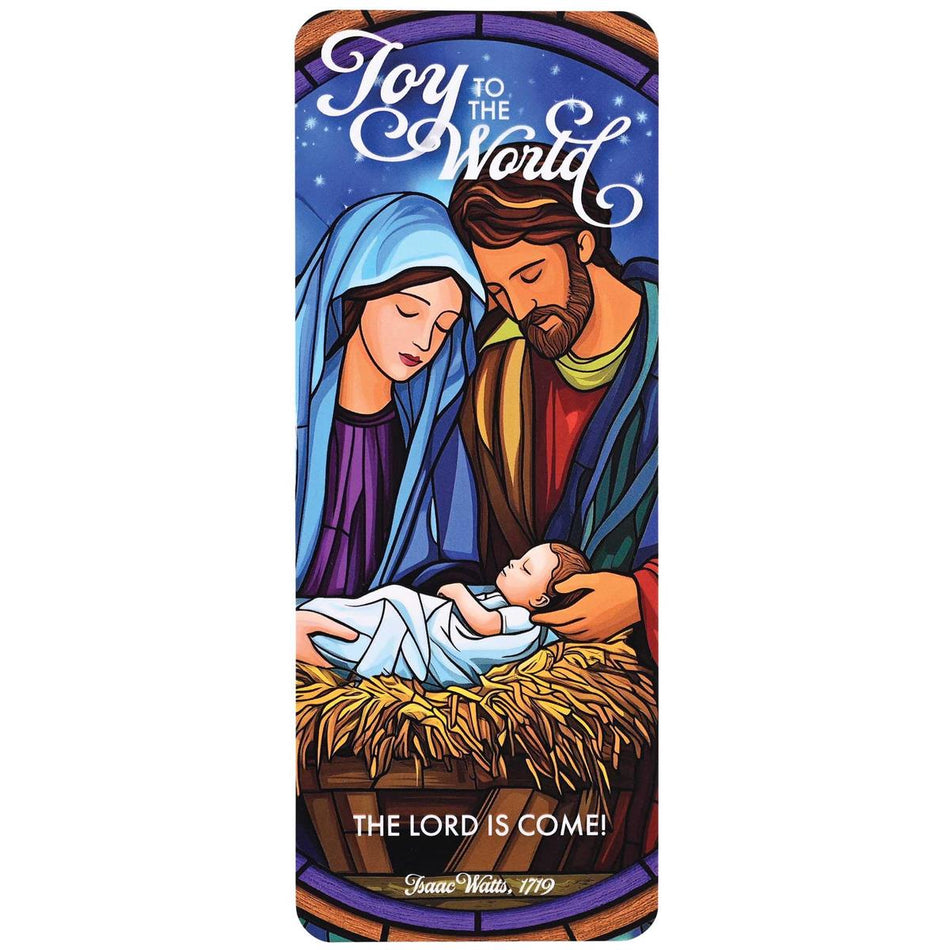 Bookcard Holy Family Joy To The World by Dicksons