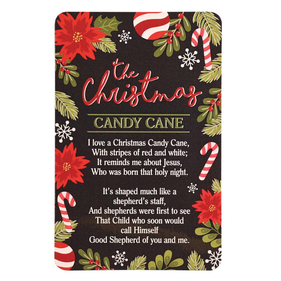 Pocketcard Bookmark Christmas Candy by Dicksons