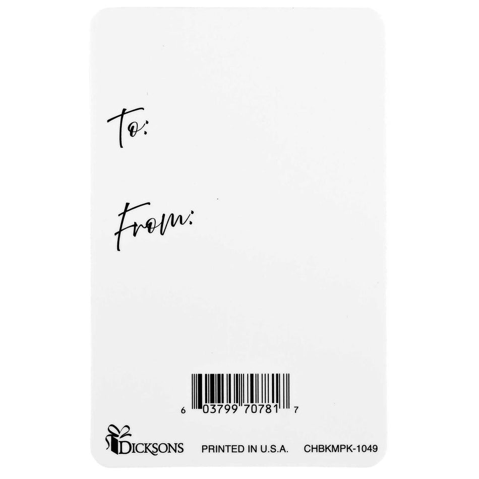 Christmas Holiday Pocketcard Bookmark 3.75 x 2 Inch Paper Come Ye Faithful by Dicksons, product view 2