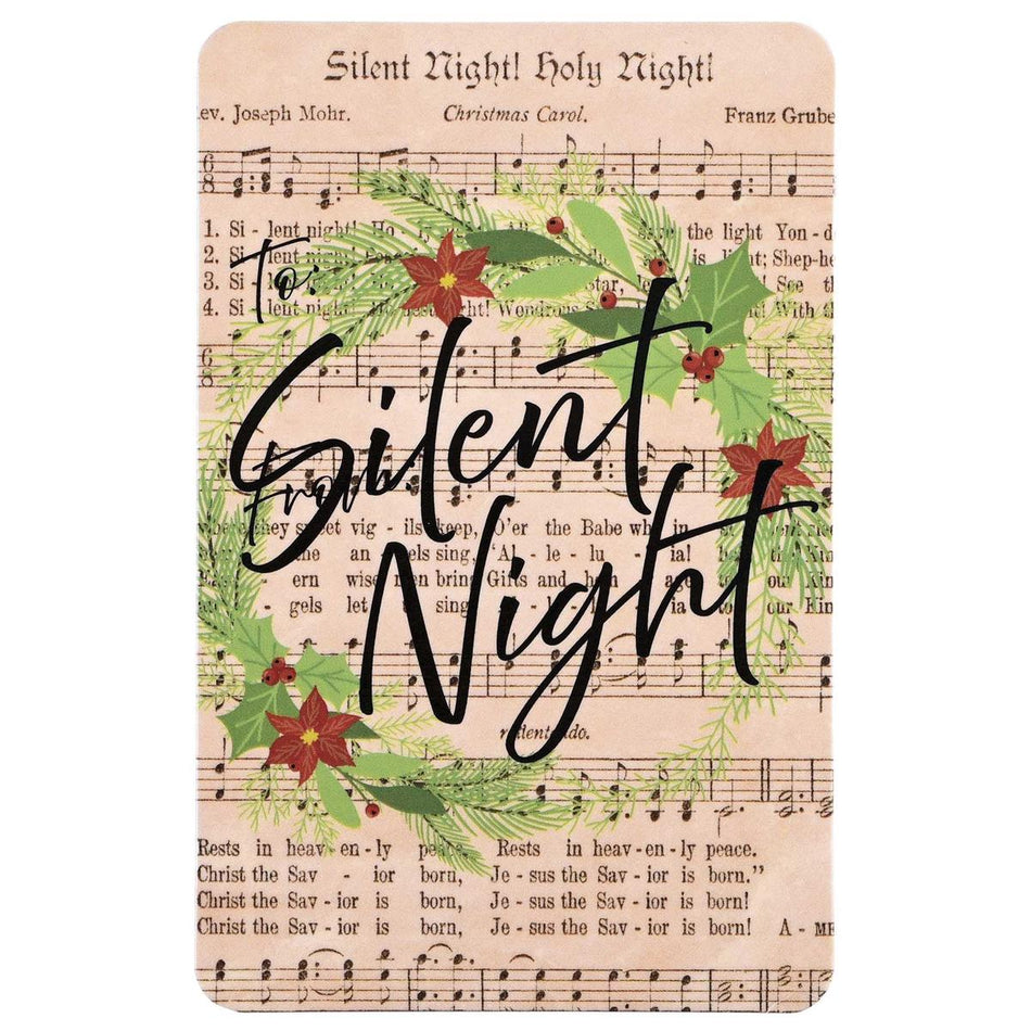 Pocketcard Silent Night Sheet Music by Dicksons