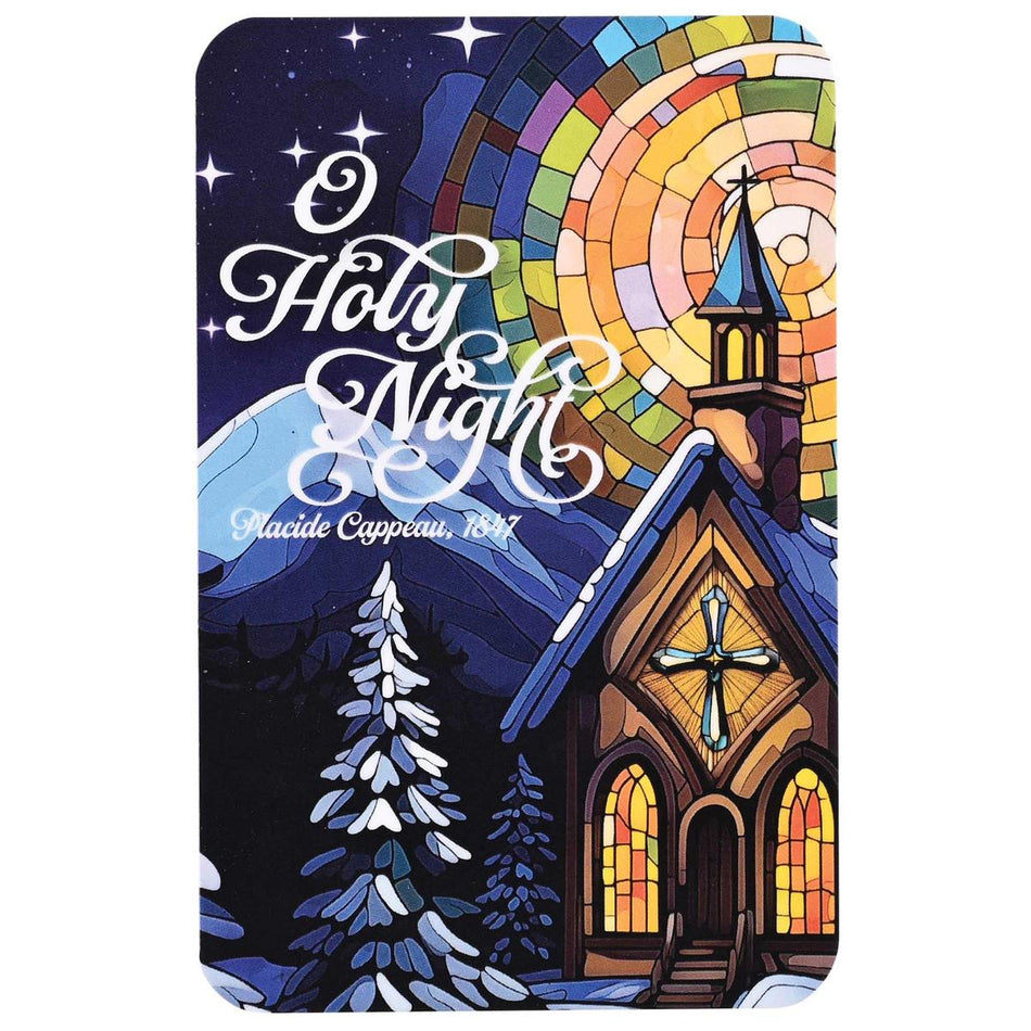 Pocketcard Winter Church O Holy Night by Dicksons