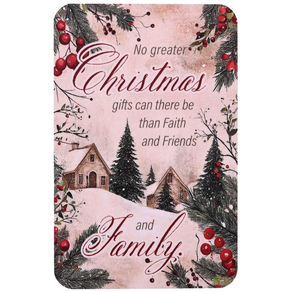 Pocketcard Winter No Greater Christmas by Dicksons