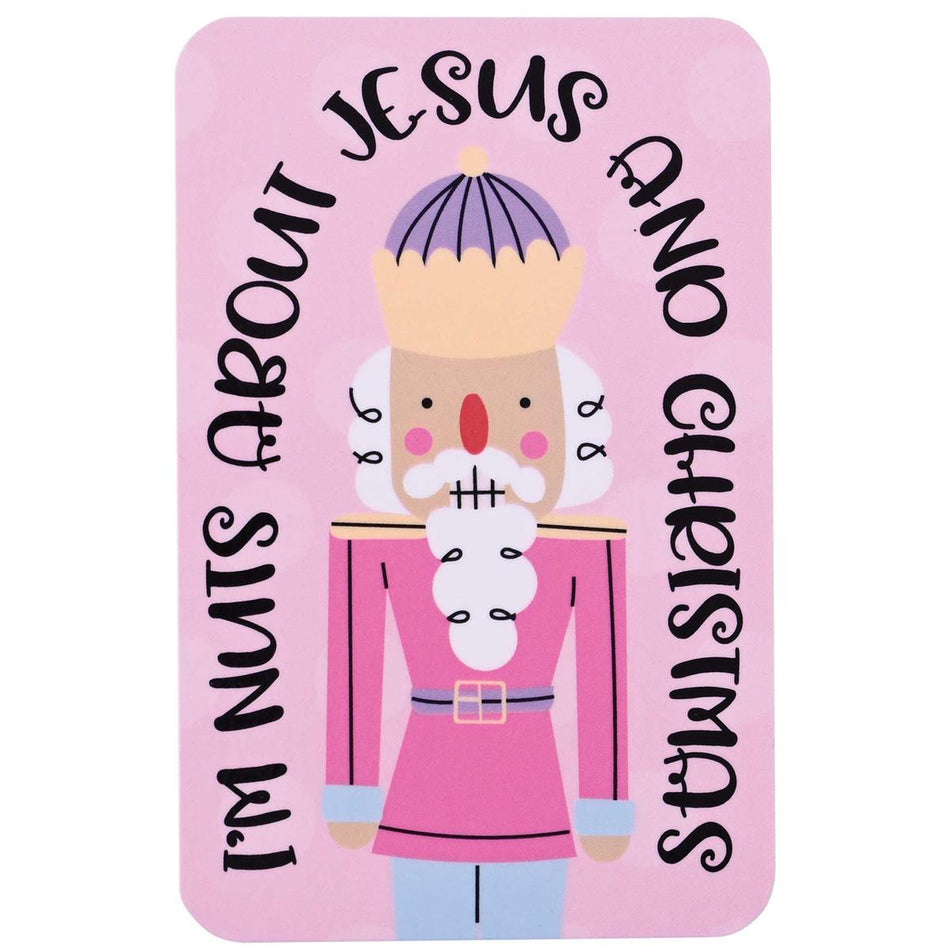 Pocketcard Im Nuts About Jesus Christmas by Dicksons