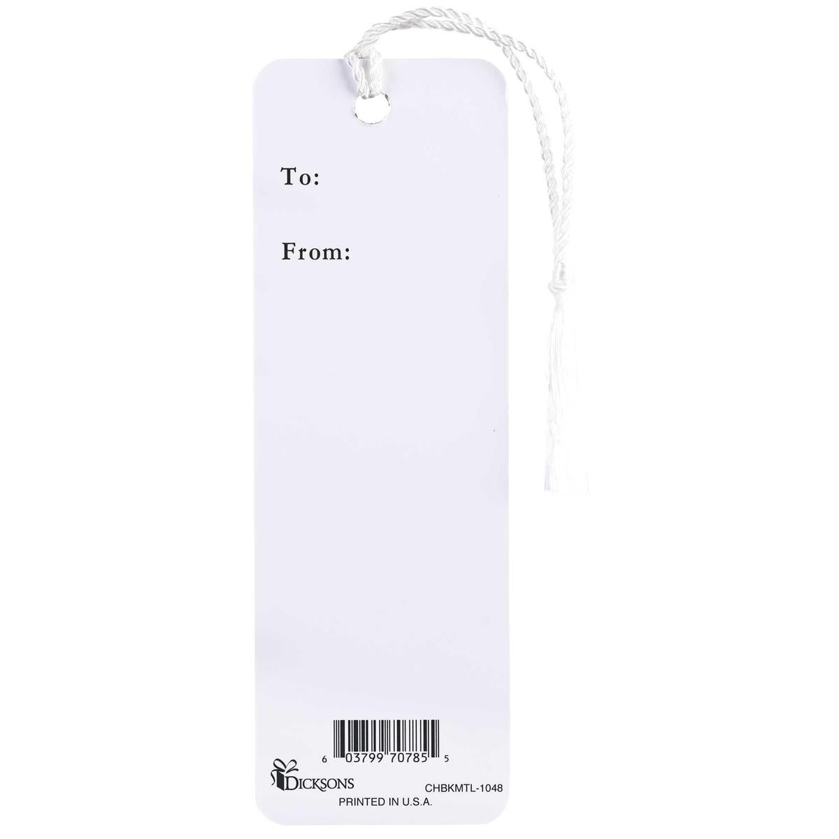 Tassel Bookmark Peace On Earth Cabin by Dicksons, product view 2