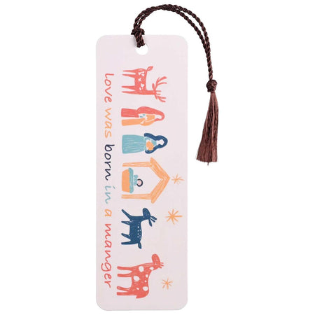 Tassel Bookmark Nativity Love Was Born by Dicksons