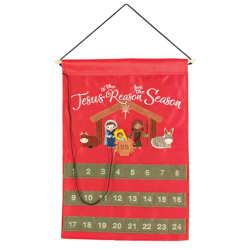 Flag Advent Calendar Jesus Is The Reason by Dicksons