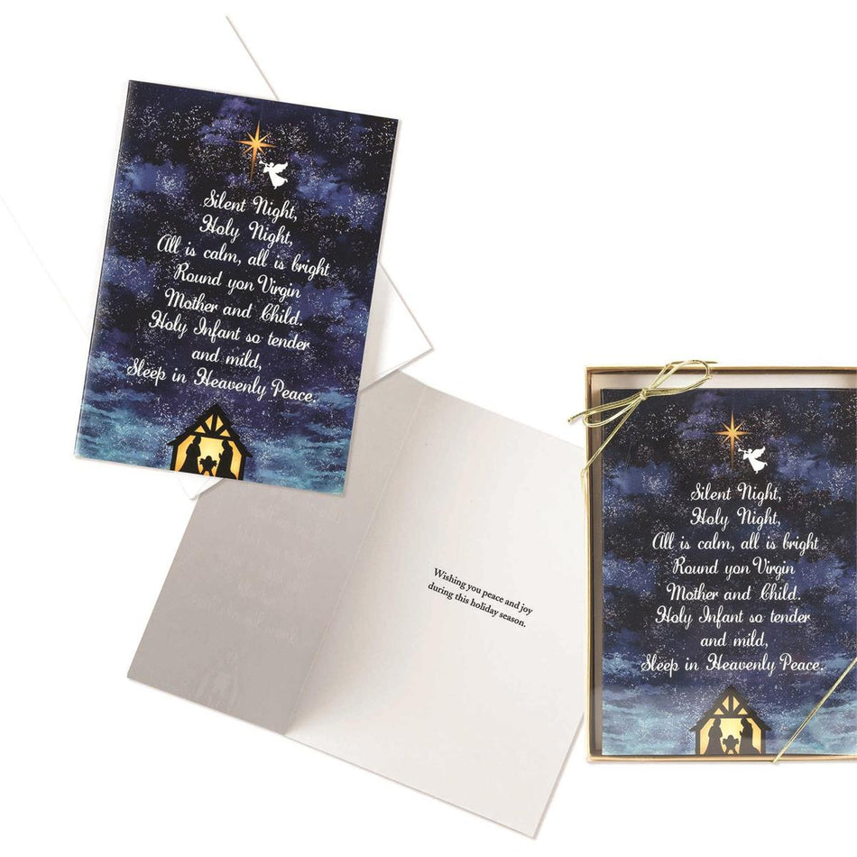 Christmas Boxed Cards Sleep In Heavenly by Dicksons