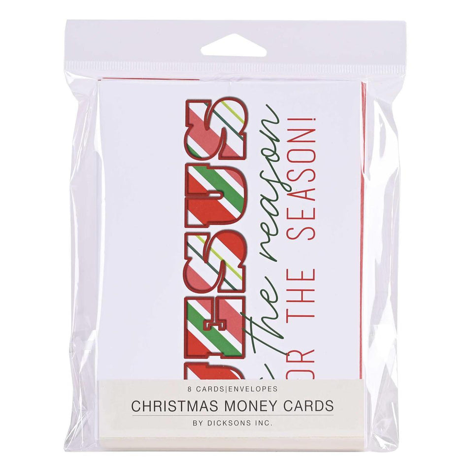Christmas Stationary Greeting Money Card With Envelopes 7.5 x 5.5 Inch Paper by Dicksons
