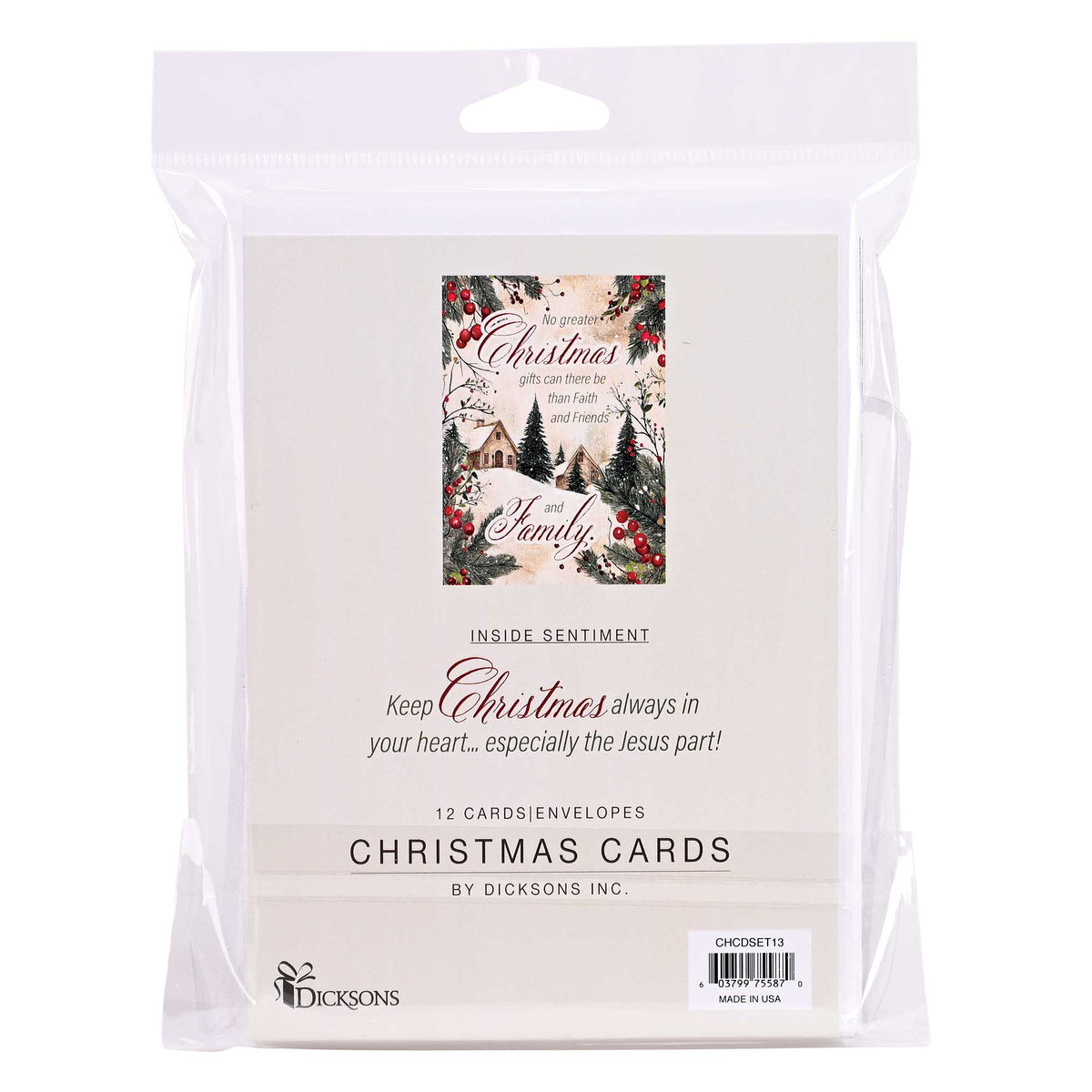 Christmas Card No Greater Christmas Gift by Dicksons, product view 2