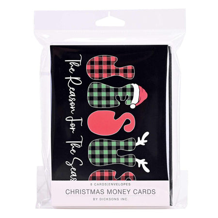 Christmas Money Card Jesus The Reason, one of the items in the Christmas Money Cards, Set of Six. A photograph of the assembled set is pending.