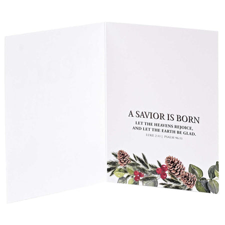 Christmas Stationary Greeting Card With Envelopes 6 x 4 Inch Paper Peace by Dicksons, product view 5