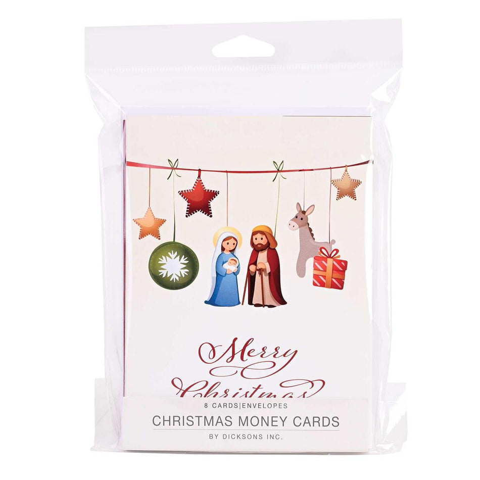 Christmas Money Card Whimsical Nativity by Dicksons