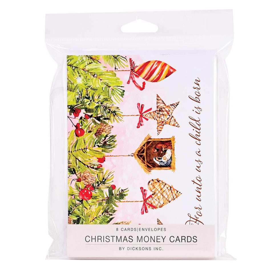Christmas Money Card For Unto Us A Child by Dicksons