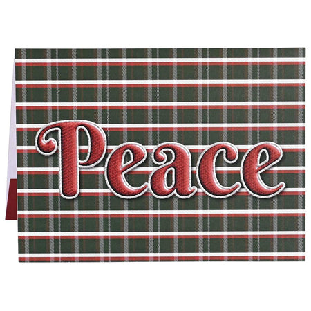 Christmas Money Card Wreath Plaid Set by Dicksons, product view 3