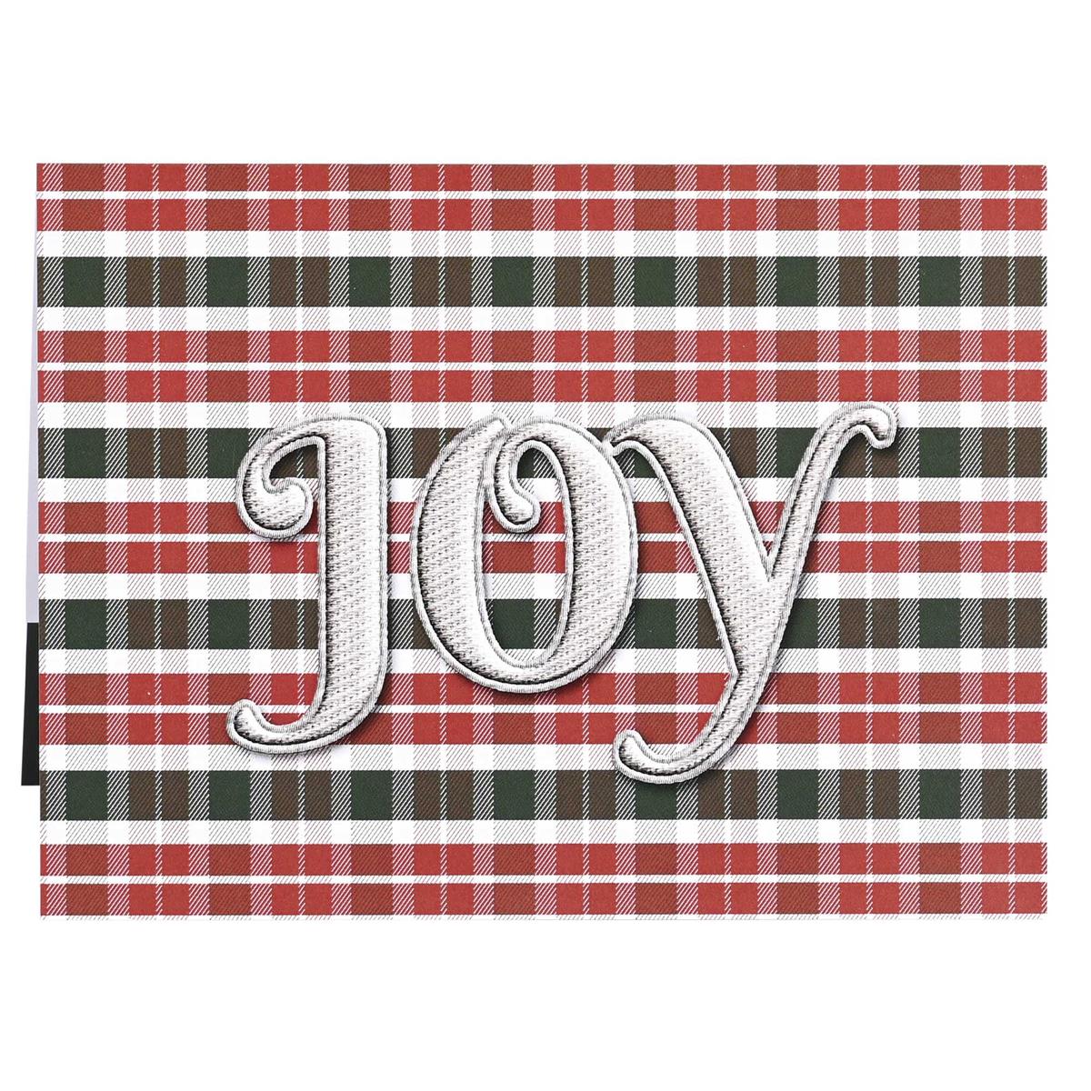 Christmas Money Card Wreath Plaid Set by Dicksons, product view 6